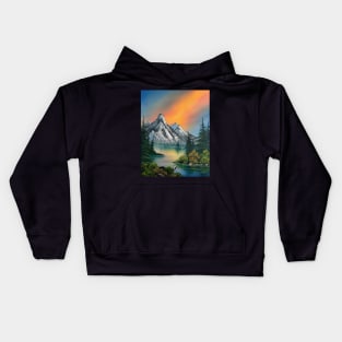 Peaceful Reflections Kids Hoodie